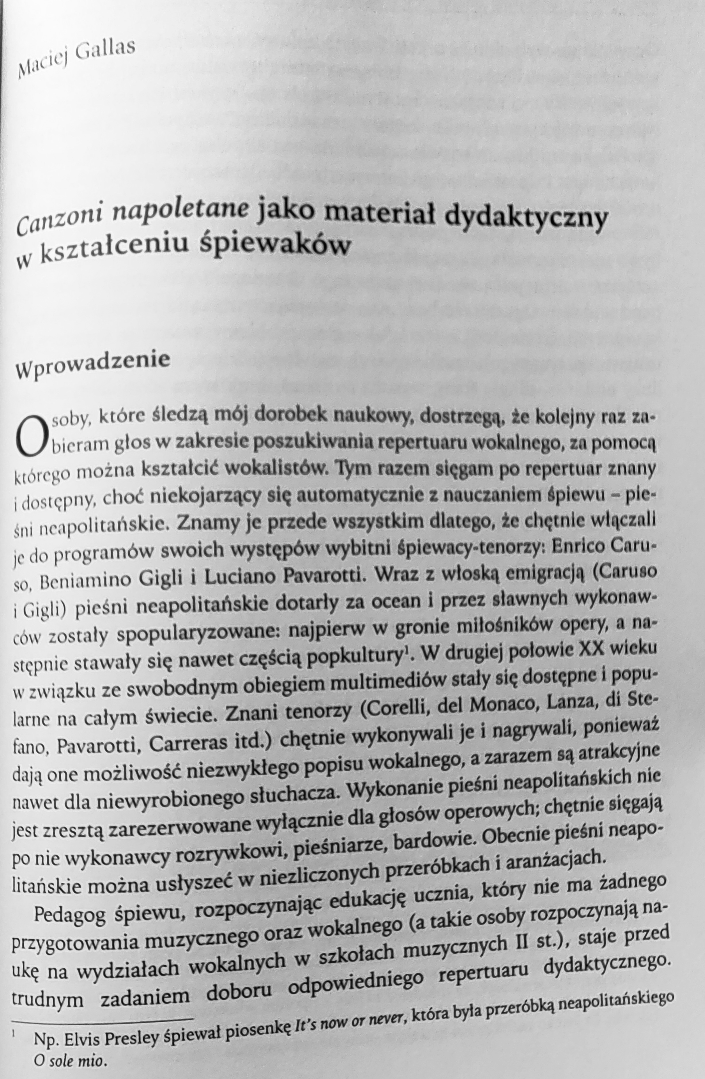 Maciej Gallas publikacja